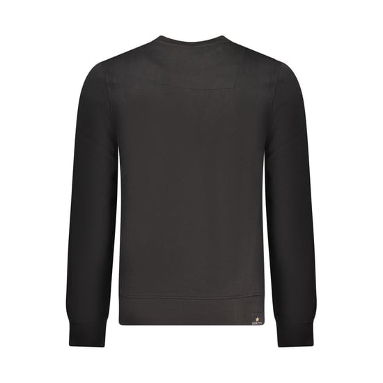 Sudadera de algodón negro para hombres Accademia Militare - Image 2