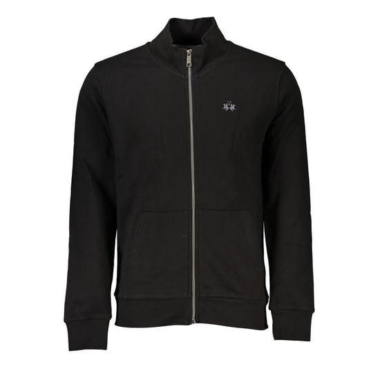Sudadera de Hombre de Algodón Negra La Martina - Image 1