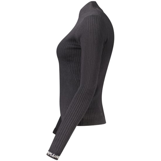 Suéter de mujer de algodón negro Pepe Jeans - Image 3