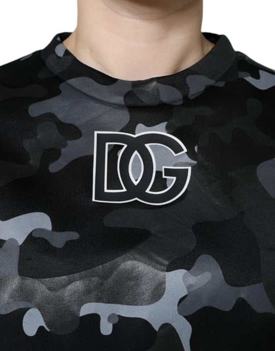 Sudadera de cuello redondo con camuflaje - Image 5