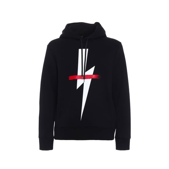 Sudadera Negra de Algodón Neil Barrett - Image 1