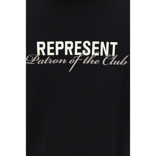 Sudadera de algodón negro Represent - Image 4