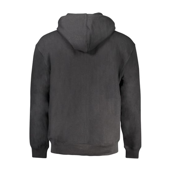 Sudadera de algodón negra para hombres de Guess Jeans - Image 2