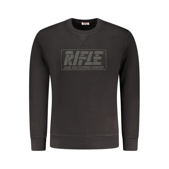 Sudadera de algodón negro para hombres Rifle - Image 1