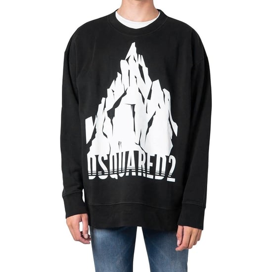 Sudadera Negra de Algodón Dsquared² - Image 2