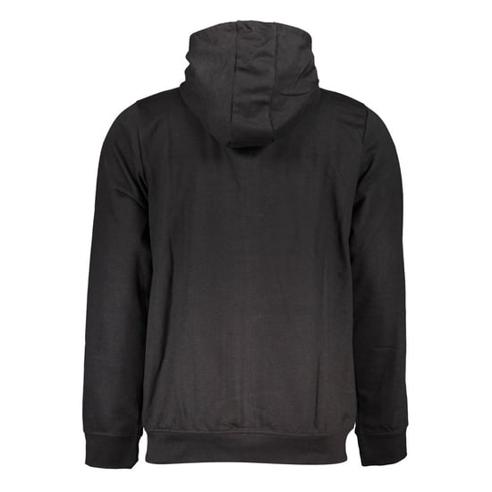 Sudadera con capucha para hombre de algodón negro Gianmarco Venturi - Image 2