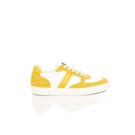 Cerruti 1881 Zapatilla de Hombre en Cuero Amarillo - Image 1
