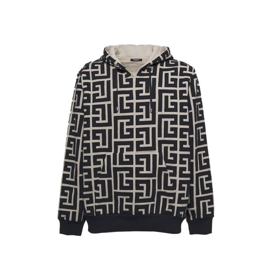 Sudadera con capucha y monograma de Balmain - Image 1