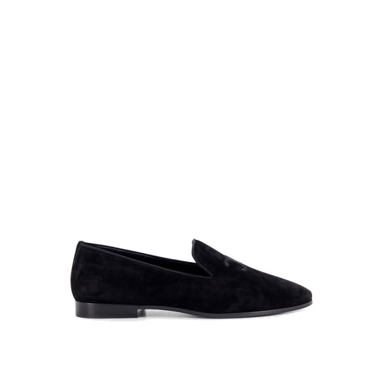 Mocasines de terciopelo Celine con el logotipo del Triunfo bordado - Image 1