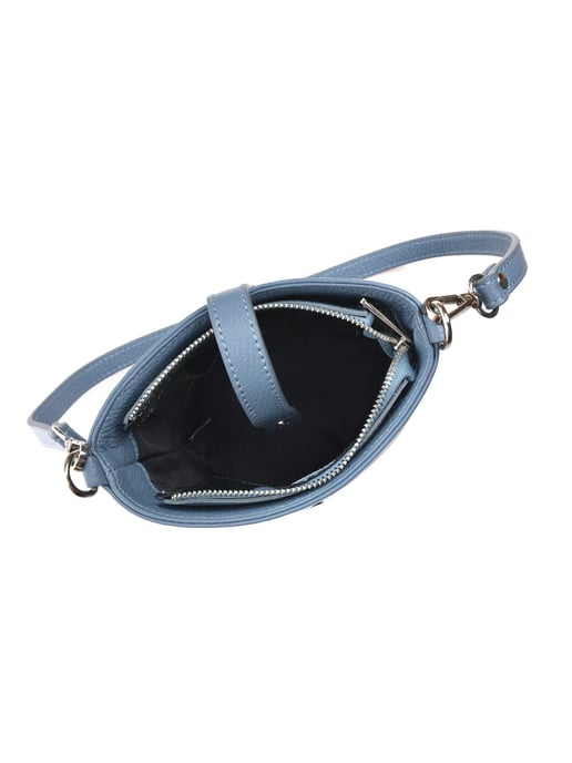 Anna Luchini Turquesa Bolso de cuero - Image 4