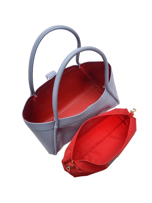 Luisa Vannini Turquesa Bolso de cuero - Image 4