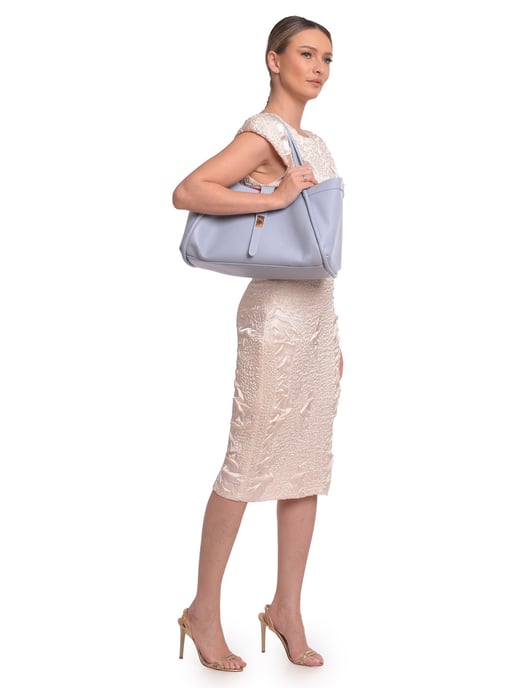 Luisa Vannini Turquesa Bolso de cuero - Image 5