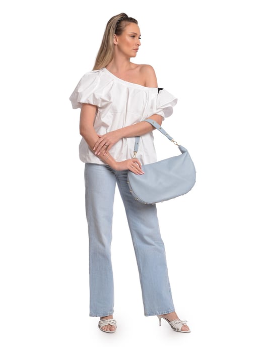 Isabella Rhea Turquesa Bolso de cuero - Image 5