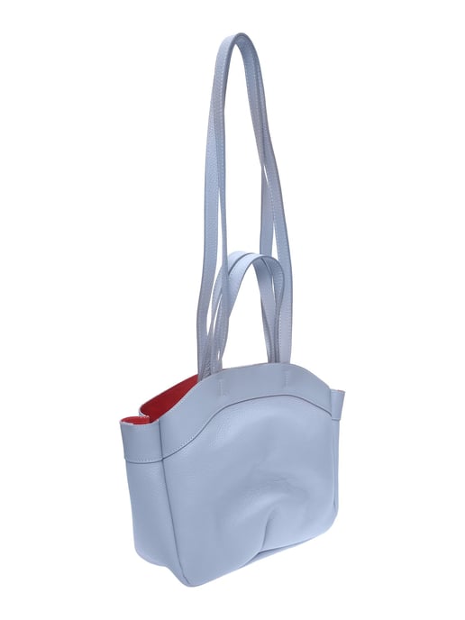 Anna Luchini Turquesa Bolso de cuero - Image 2