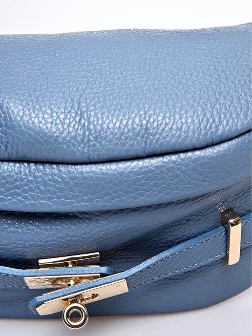 Anna Luchini Turquesa Bolso de cuero - Image 3