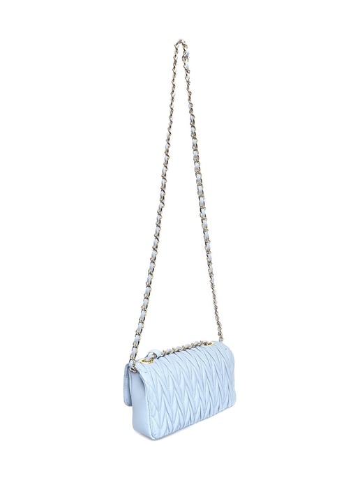 Luisa Vannini Turquesa Bolso de cuero - Image 2