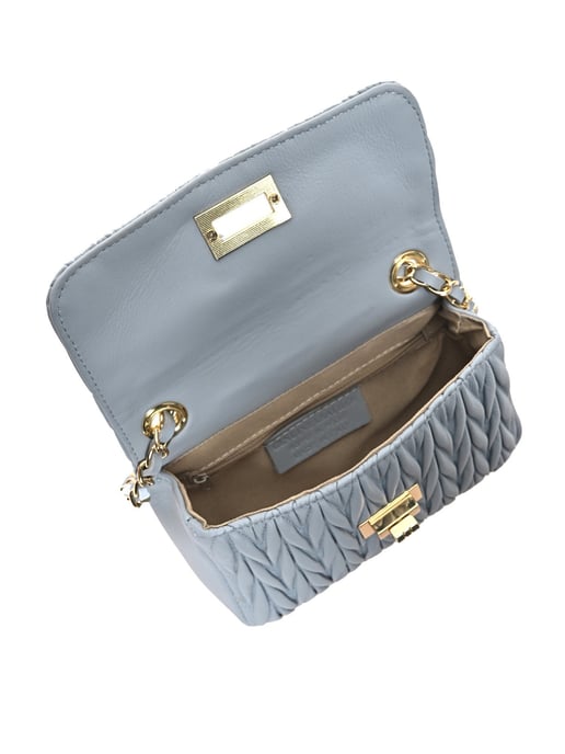 Luisa Vannini Turquesa Bolso de cuero - Image 4