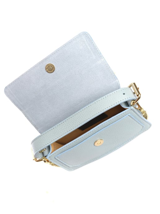 Anna Luchini Turquesa Bolso de cuero - Image 4