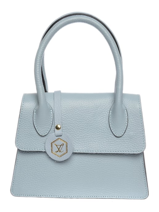 Luisa Vannini Turquesa Bolso de cuero - Image 1