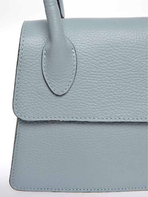 Luisa Vannini Turquesa Bolso de cuero - Image 3