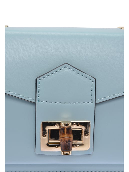 Roberta M Turquesa Bolso de cuero - Image 3