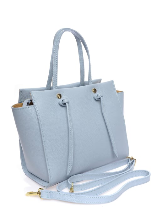Anna Luchini Turquesa Bolso de cuero - Image 2