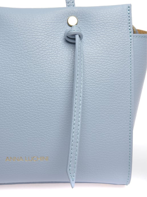 Anna Luchini Turquesa Bolso de cuero - Image 3