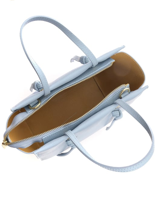 Anna Luchini Turquesa Bolso de cuero - Image 4