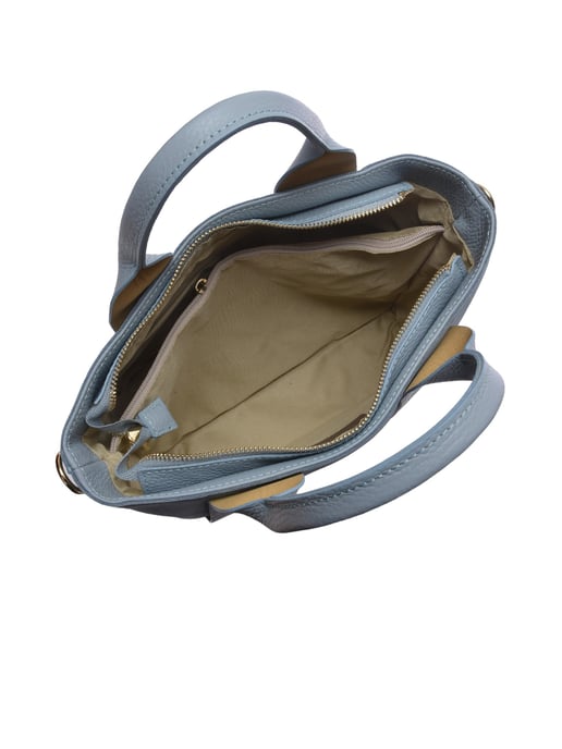 Luisa Vannini Turquesa Bolso de cuero - Image 4