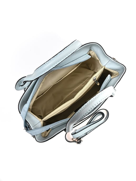 Anna Luchini Turquesa Bolso de cuero - Image 4