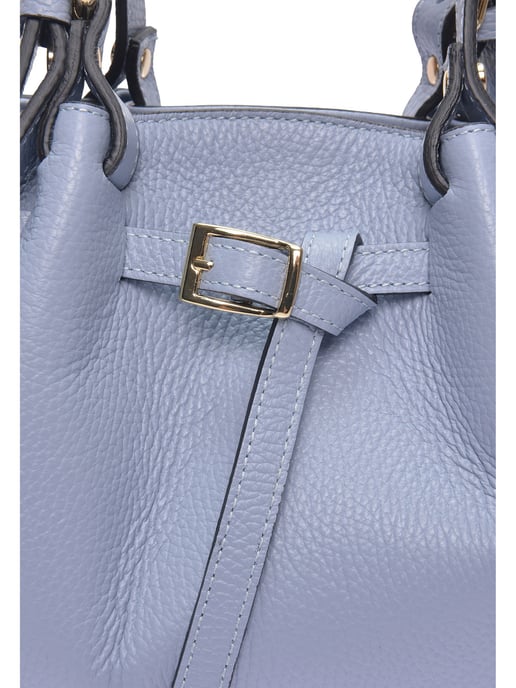 Luisa Vannini Turquesa Bolso de cuero - Image 3