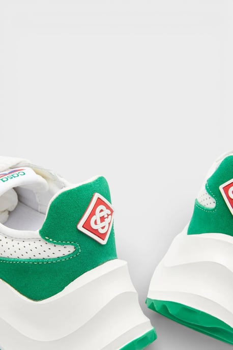 Zapatillas Casablanca Atlantis Blancas Y Verdes - Image 3