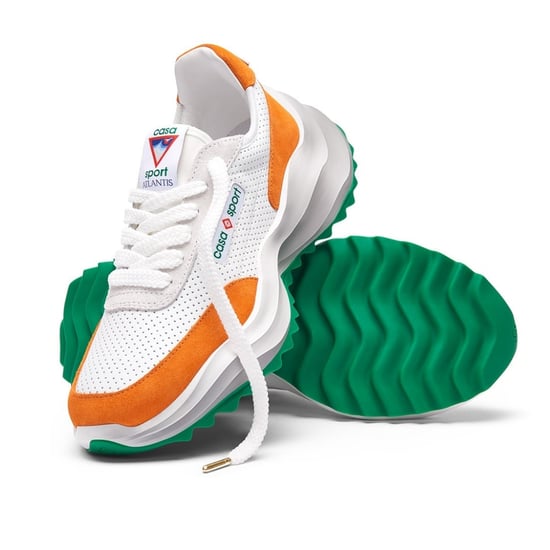 Zapatillas Casablanca Atlantis Con Detalle Naranja Y Blanco - Image 6