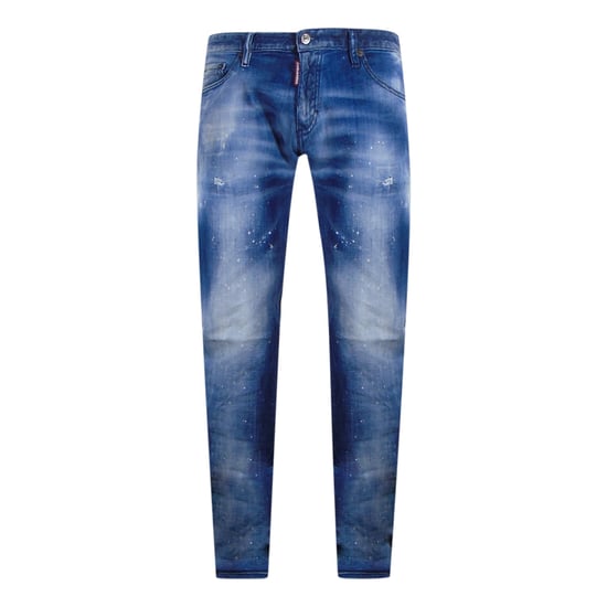 Pantalones Vaqueros Azules Superbajos Del Aniversario De Dsquared2 - Image 1