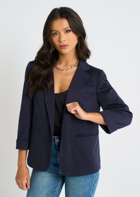Chaqueta azul marino Ponte Edge to Edge - Image 2