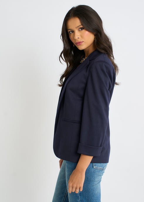 Chaqueta azul marino Ponte Edge to Edge - Image 3