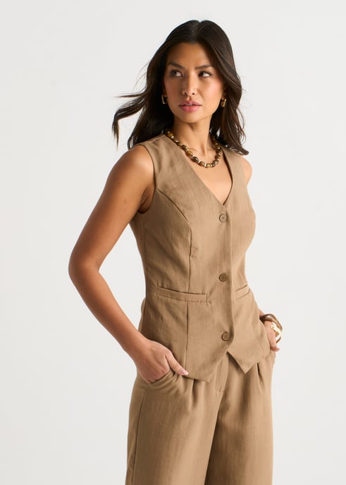 Camisa de resort con estampado de borde de chocolate - Image 3
