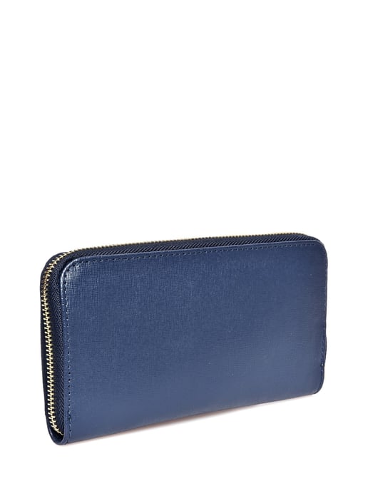 Luisa Vannini Azul Cartera de cuero - Image 2