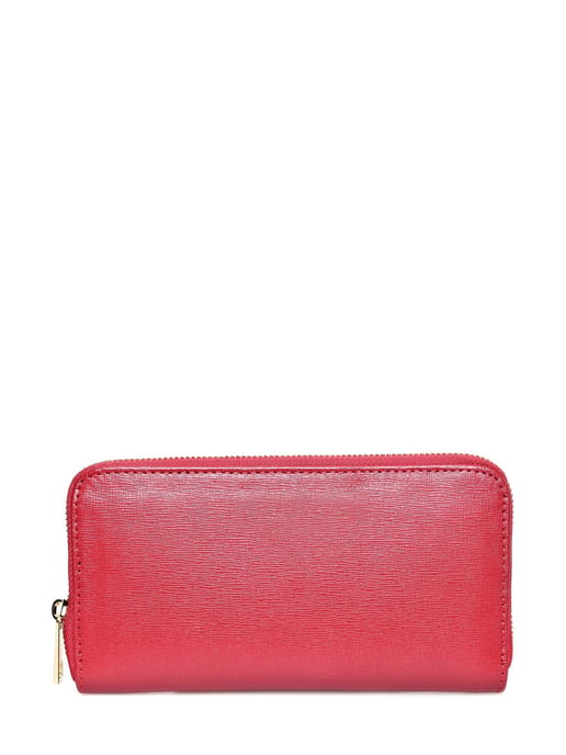 Luisa Vannini Rojo Cartera de cuero - Image 1