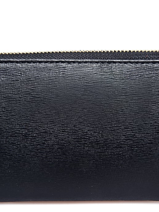 Luisa Vannini Negro Cartera de cuero - Image 3