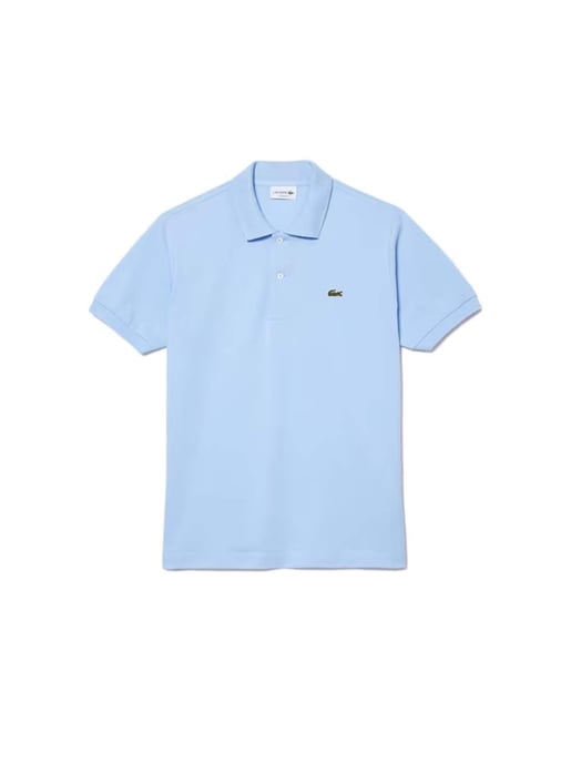 Polo original Lacoste azul pálido de corte clásico - Image 1