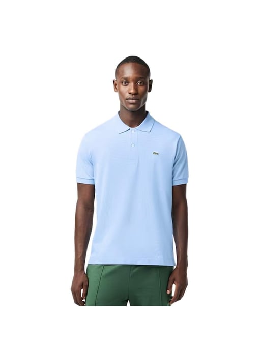 Polo original Lacoste azul pálido de corte clásico - Image 3