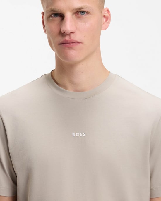Camiseta de Cuello Redondo TChup en Gris - Image 4