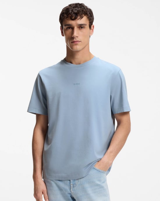 TShirt de Cuello Redondo TChup en Azul Claro - Image 1