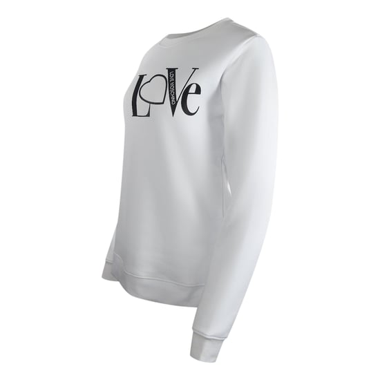 Suéter Blanco Con El Logo De Love Moschino - Image 2