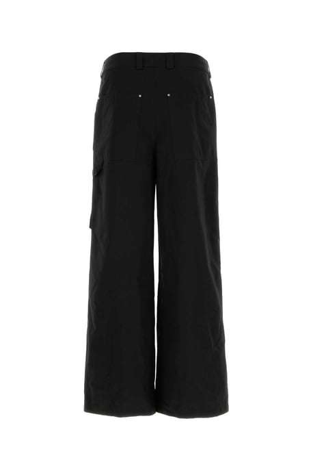 Pantalón Cargo de Algodón Negro - Image 2