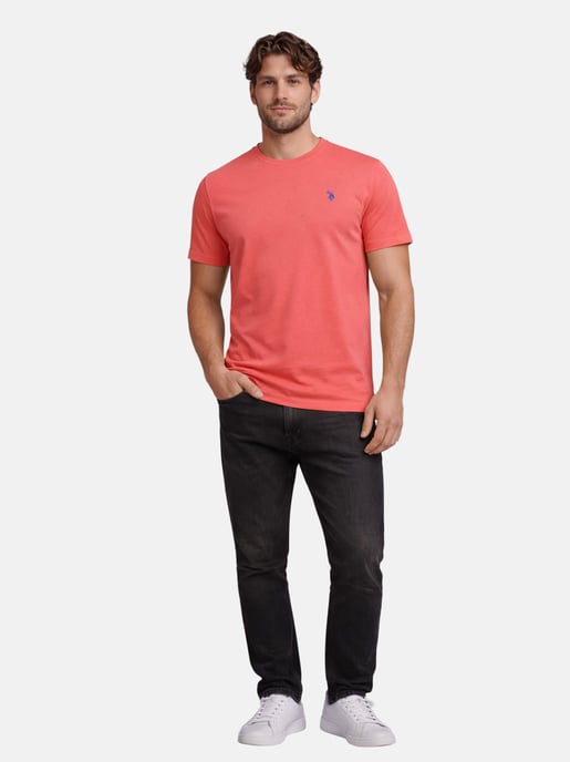 U.S. Polo Assn. Camiseta básica para hombre de algodón - Image 3