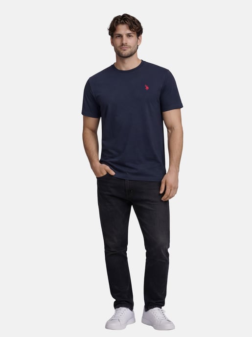 U.S. Polo Assn. Camiseta básica para hombre de algodón - Image 3