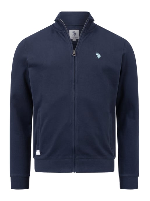 Chaqueta sudadera para hombre U.S. Polo Assn. con cuello alto - Image 1