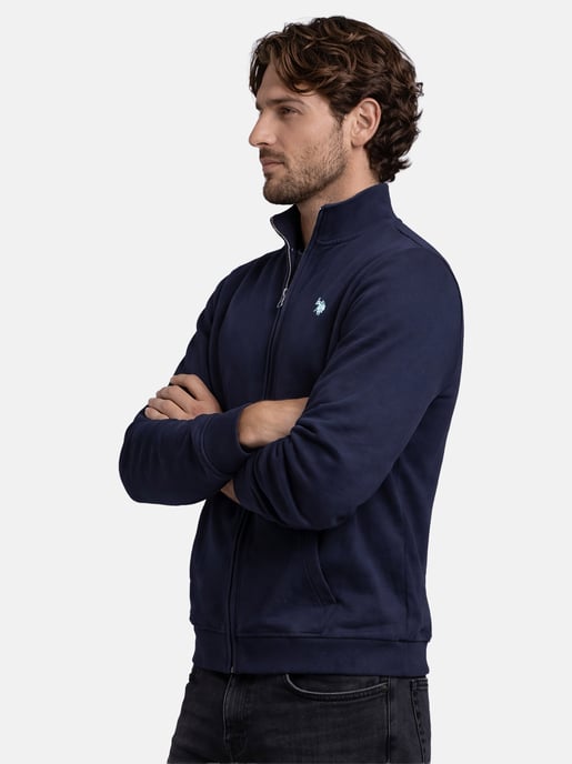 Chaqueta sudadera para hombre U.S. Polo Assn. con cuello alto - Image 5
